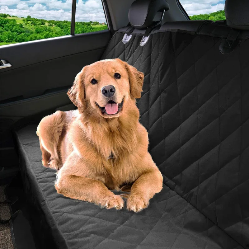 Auto Hund Sitz Abdeckung Für Rücksitz Wasserdicht Auto Hinten Pet Sitz – Bild 4