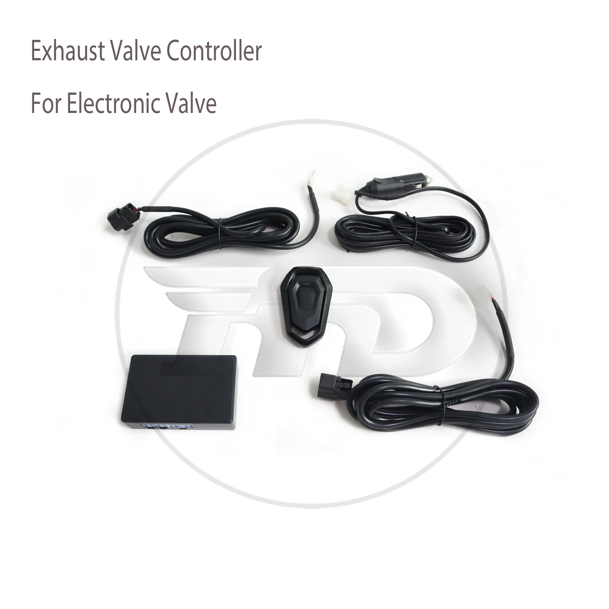 Elektronisches Ventil Auto Auspuff anlage Ventils teuerung 12 Volt – Bild 2