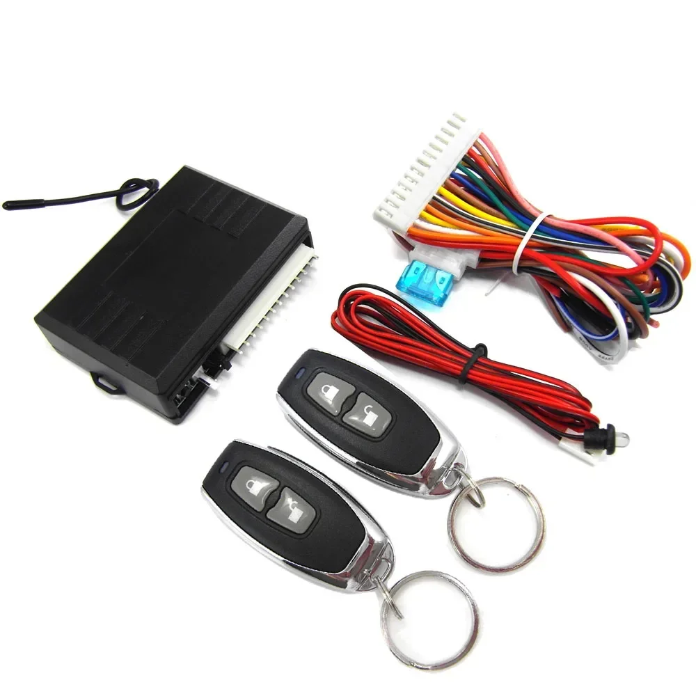 HEIßER Universal Keyless Entry System Auto Alarm Systeme Gerät Auto Fernbedienung Kit Türschloss Fahrzeug
