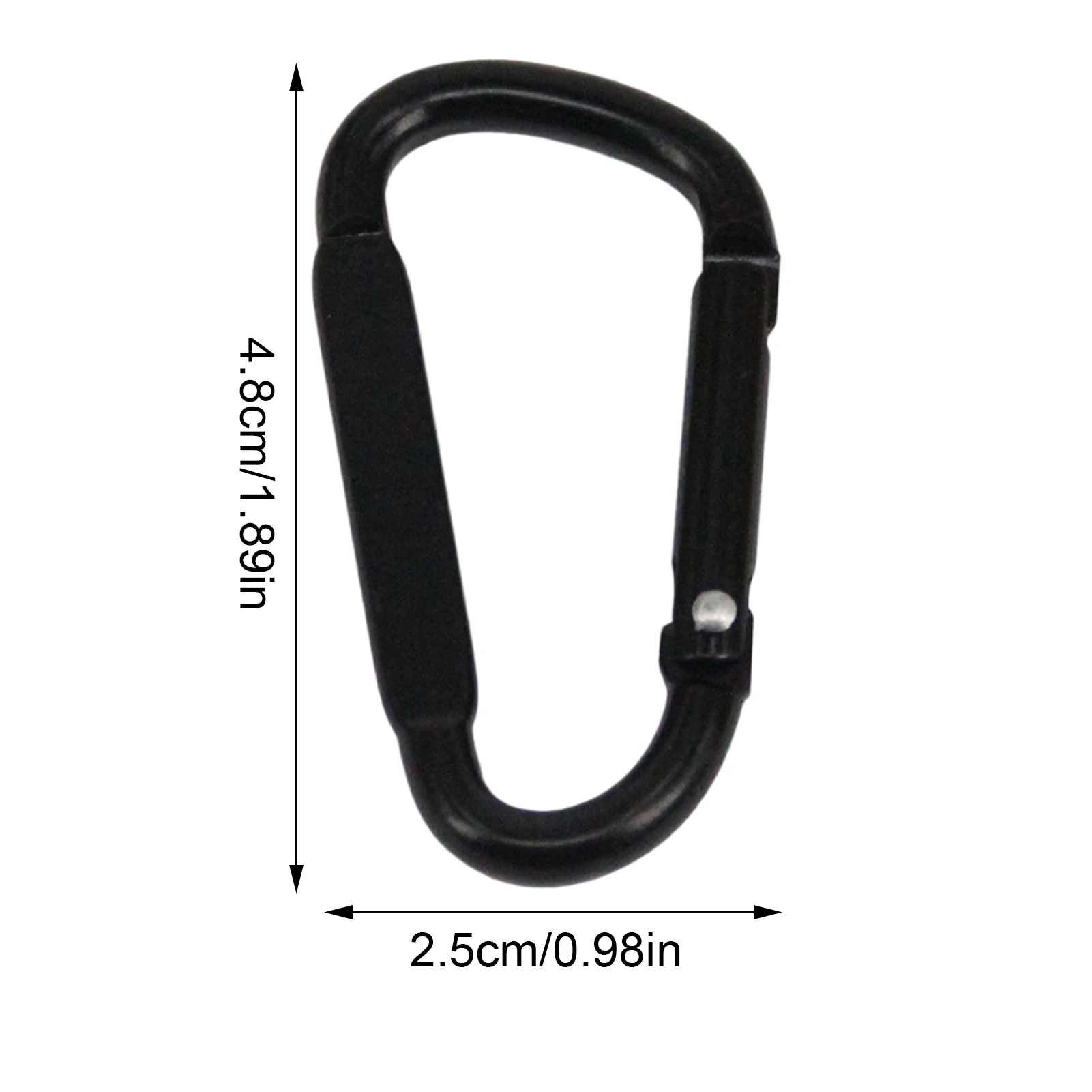 Doppelter Clip-Karabiner, Outdoor-Haken-Clip, vielseitig einsetzbar, für den Außenbereich, S-Kettenhaken