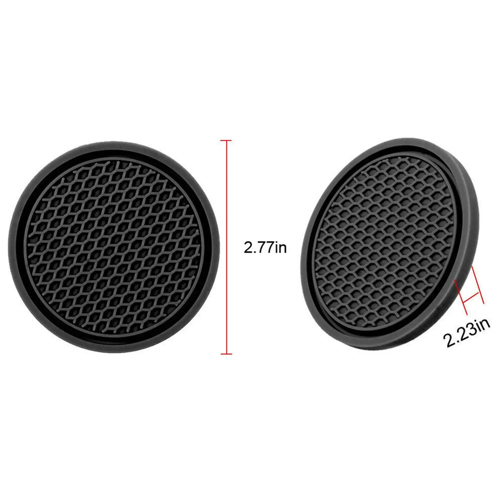 Auto Wasser becher Pad Halter rutsch feste Diamant Strass Gummi matte – Bild 6