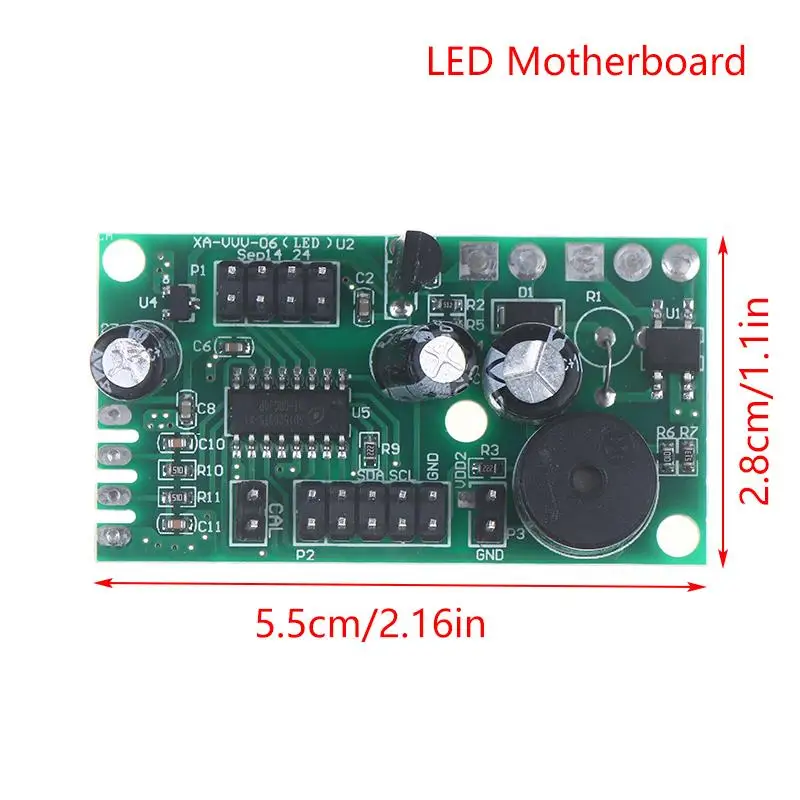 Elektronische Waage mit effizientem Motherboard-Chip-Schaltkreis