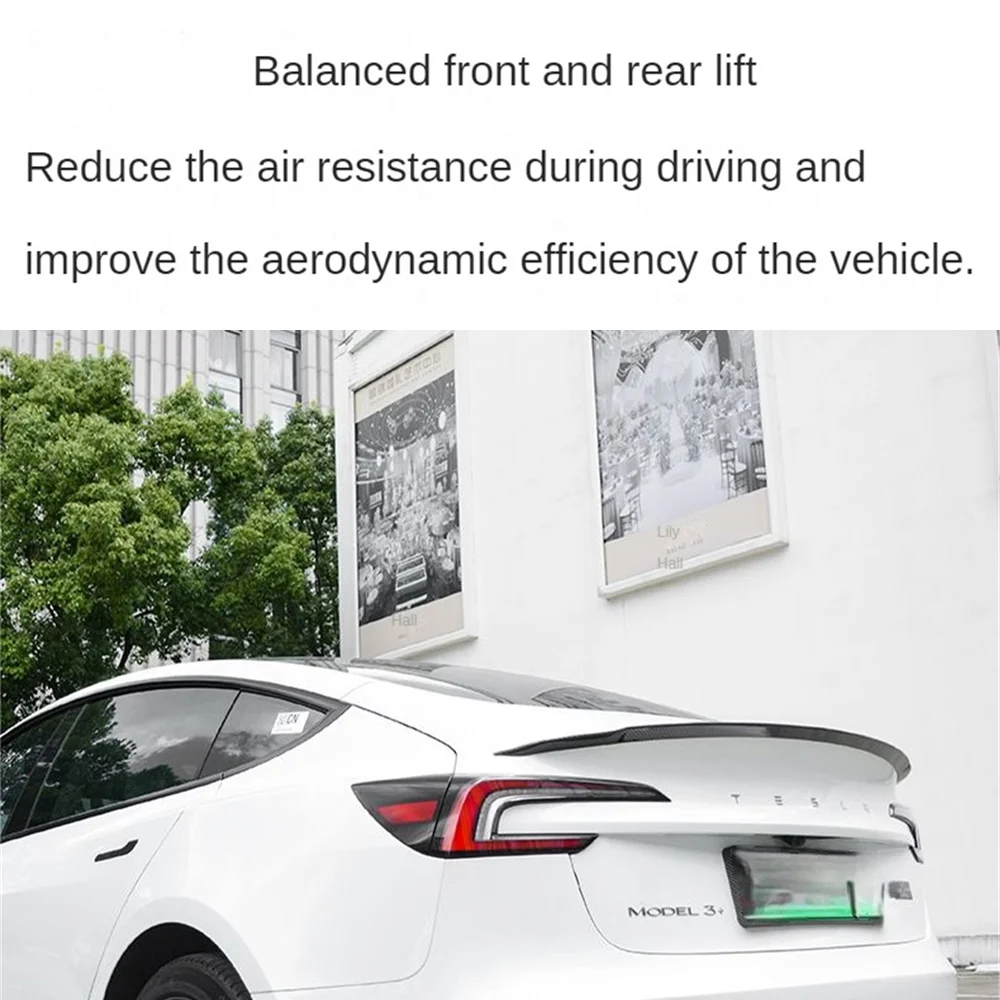 ABS Modell 3 Highland 2024 2025 2026 Spoiler Für Tesla Modell 3 Hinten – Bild 5