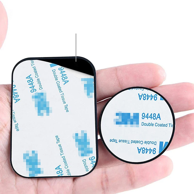 Metall Disk Platte für Magnetische Telefon Halter Schwarz (5 Stück) – Bild 4