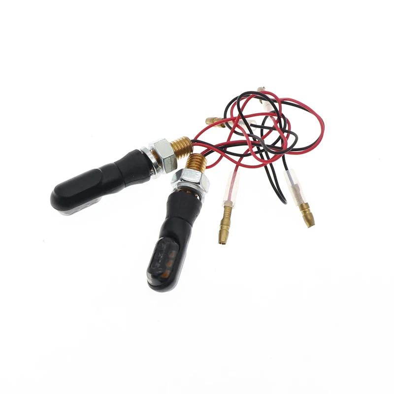 Universal Signal Licht Wasserdichte Mini Motorrad Blinker Lampe Indikatoren Bernstein LED Blinker Motorrad
