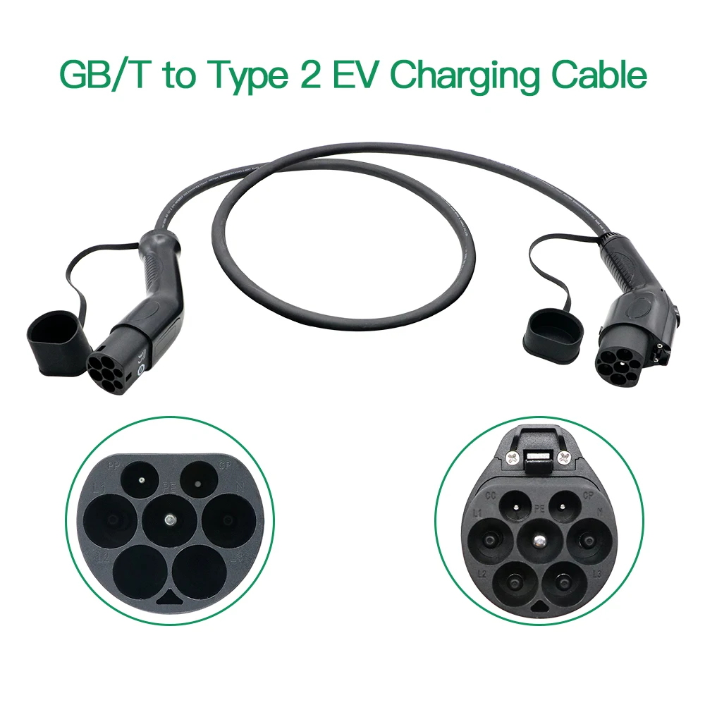 Typ2 bis GBT EV Ladekabel passen GBT Standard Autos Laden nehmen Strom – Bild 2