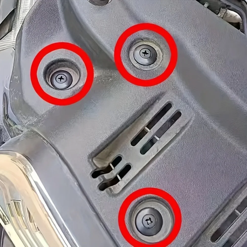 8mm Kunststoff Nieten Befestigungen Schraube Auto (100 Stück) – Bild 6
