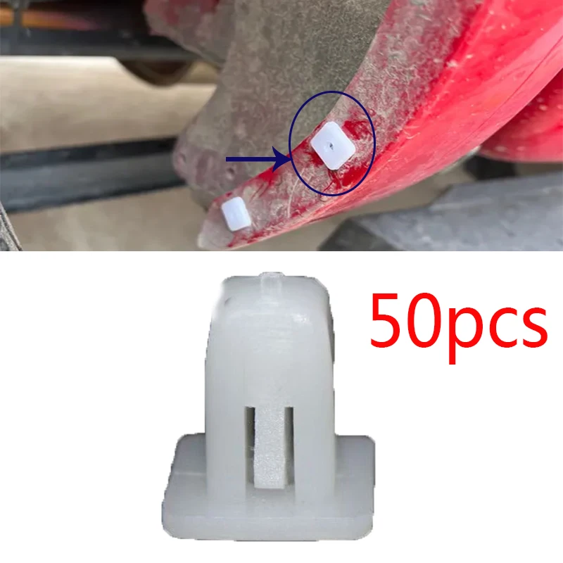 50X Platz Auto Befestigungen Auto Stoßstange Verschluss Niet Retainer Clips Push Motor Abdeckung Kotflügel