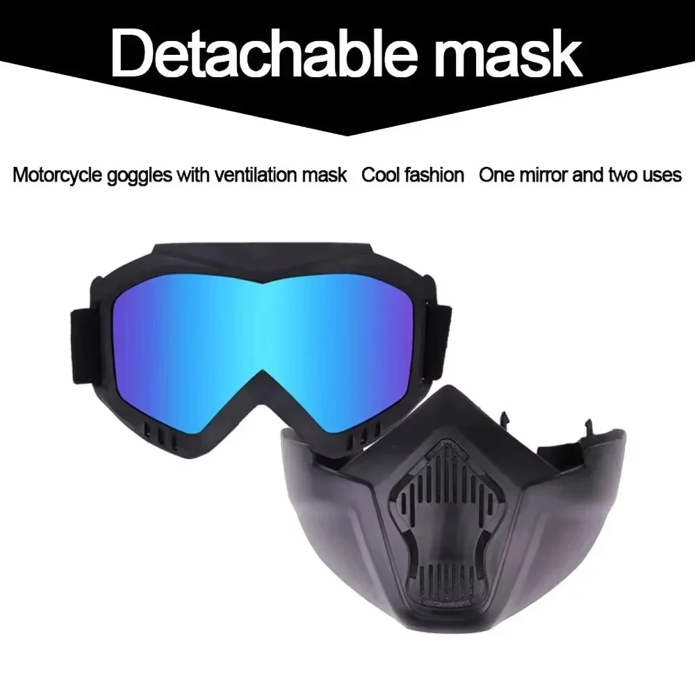 Outdoor-Sport wind dichte Maske Brille HD Fahrrad Brille Brillen – Bild 2