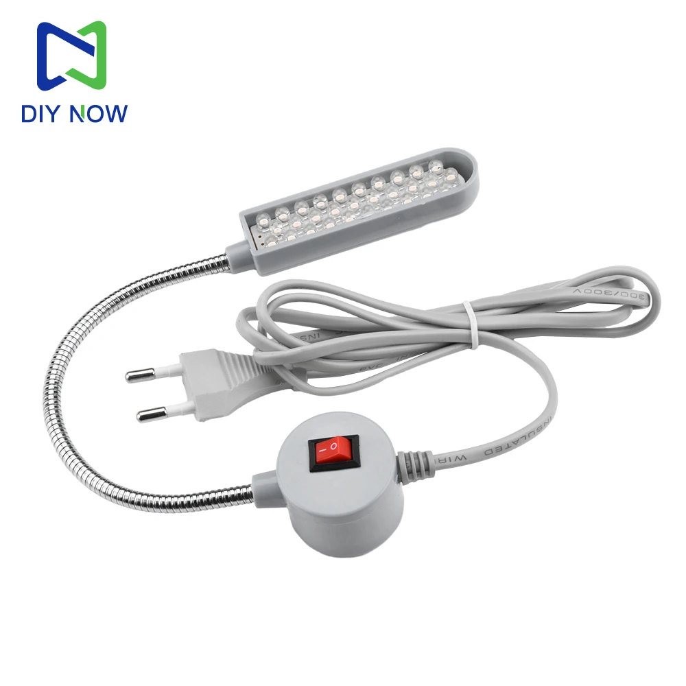 30 LED-Arbeitsleuchte für den Schreibtisch, magnetische Basisleuchte, Nähmaschinenleuchte mit Magnet
