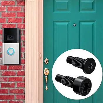 RING Smart Türklingel T6/T15 Anti-Diebstahl-Hardware-Schrauben Pflaumenblüte Perforiertes Metall Zubehör