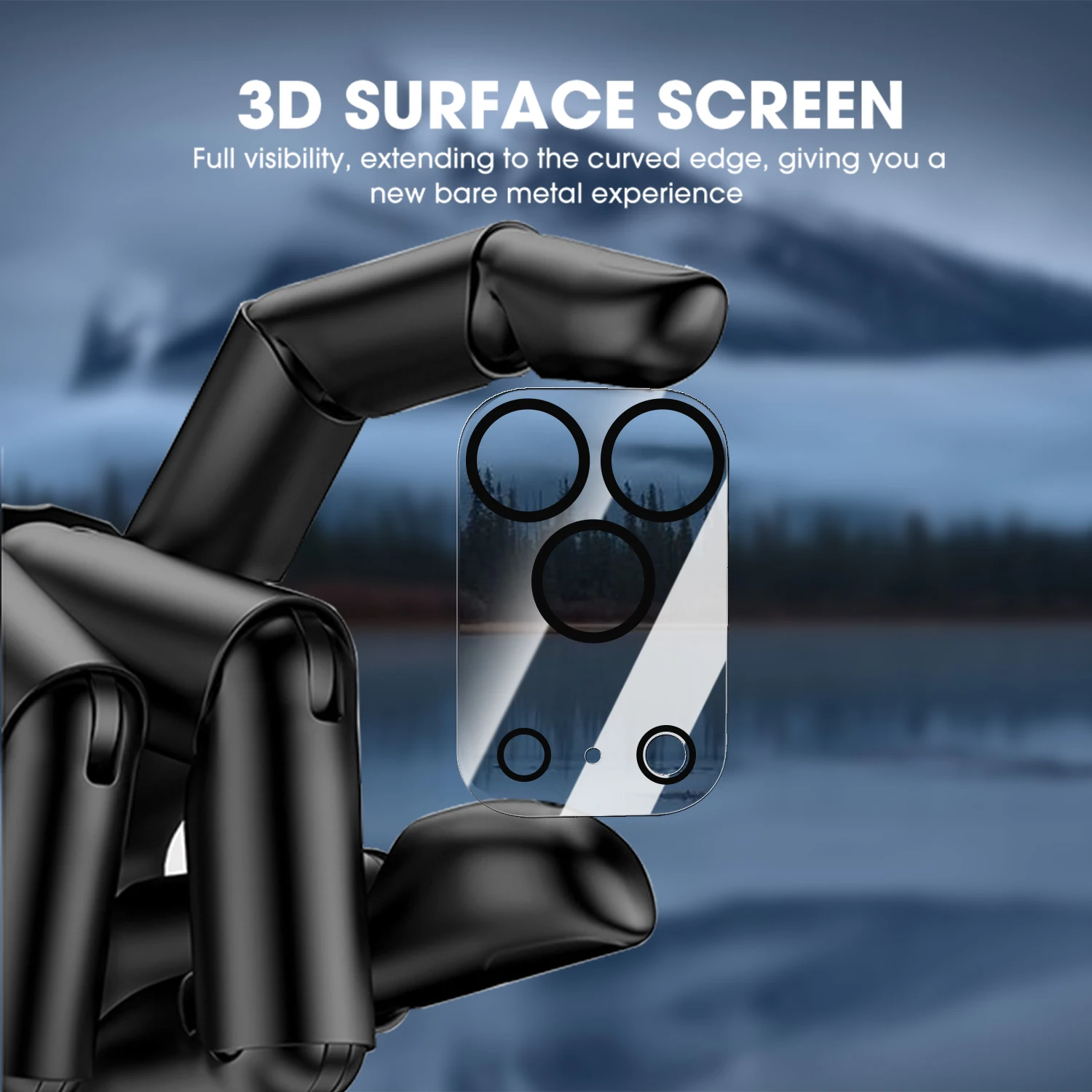 Gehärtete Glas-Kameralinsen-Schutzfolien für iPhone 18 Pro (3 Stück) – Bild 6