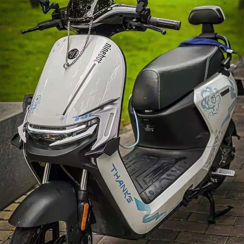 1 Paar Universal Motorrad Winglet Aerodynamischer Spoiler Dynamischer – Bild 3