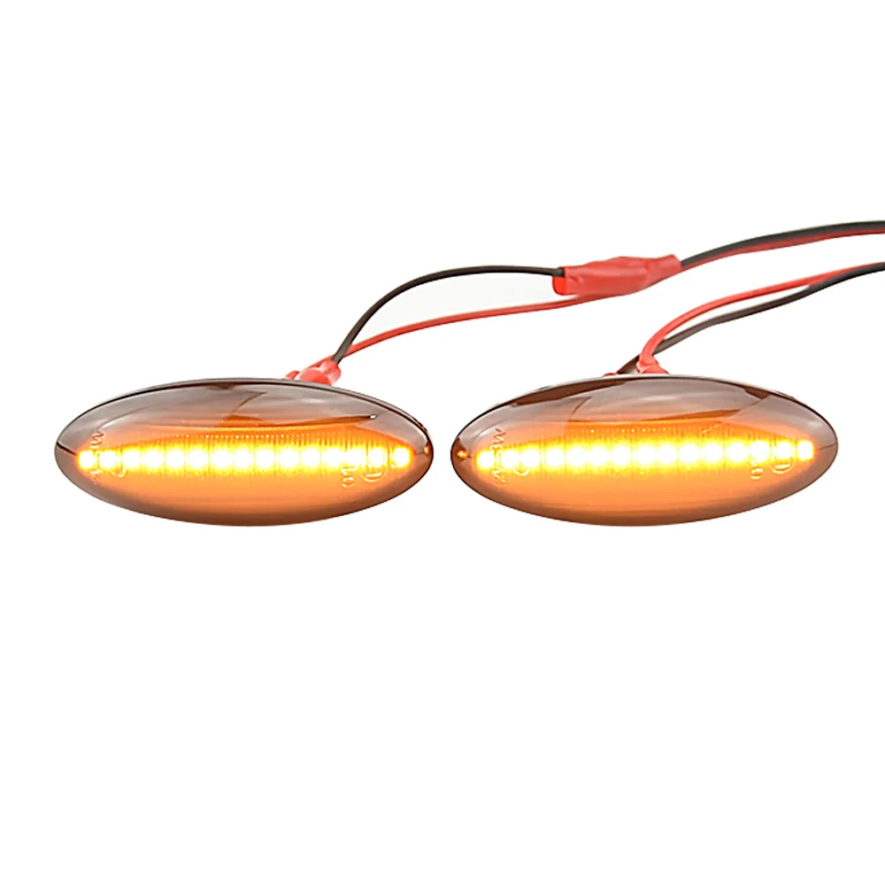 1 paar LED Auto Dynamische Seite Marker Blinker Licht Für Toyota Yaris – Bild 3