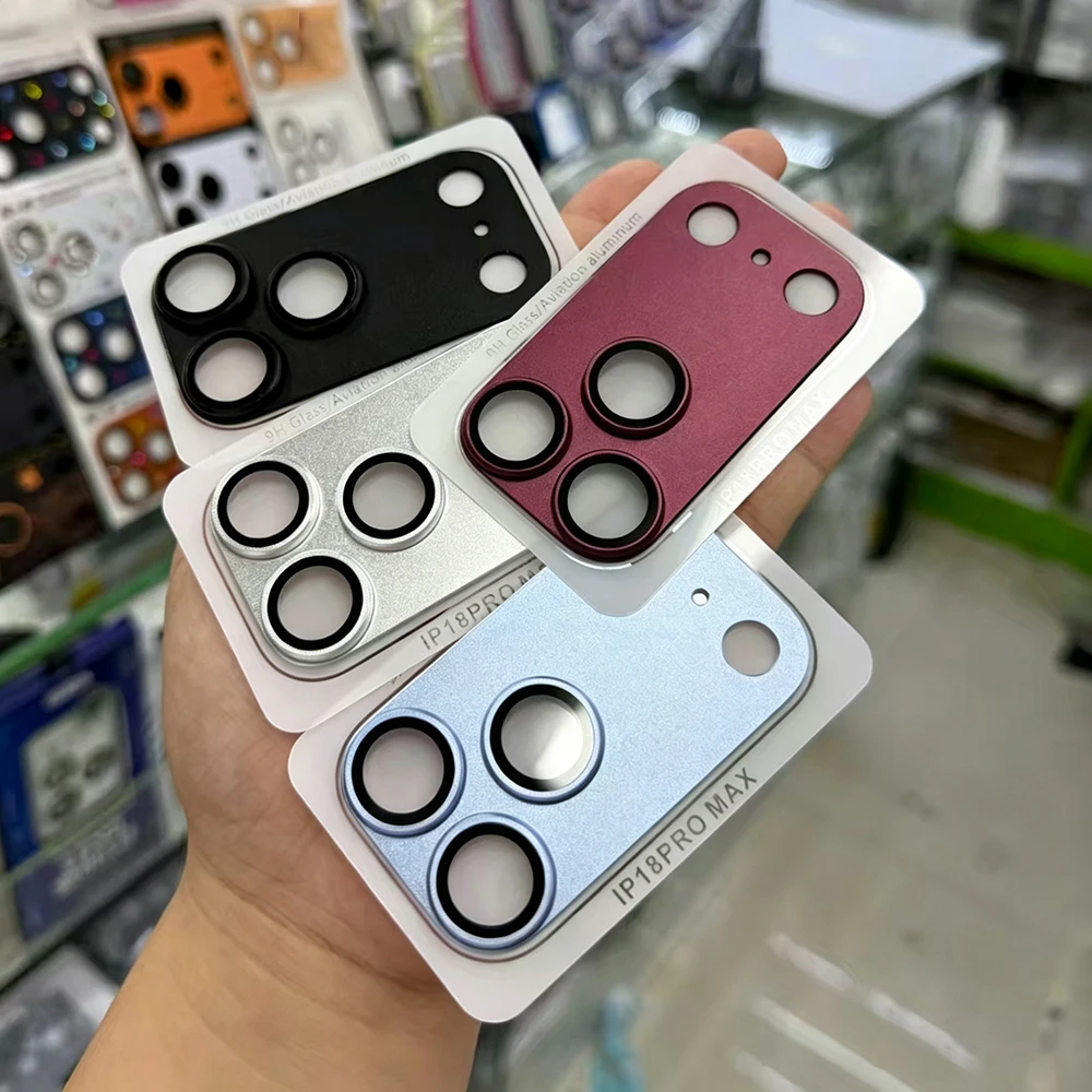 Aomor Linsenschutz für iPhone 18 17 Pro Max, starke Haftung (2 Stück) – Bild 2