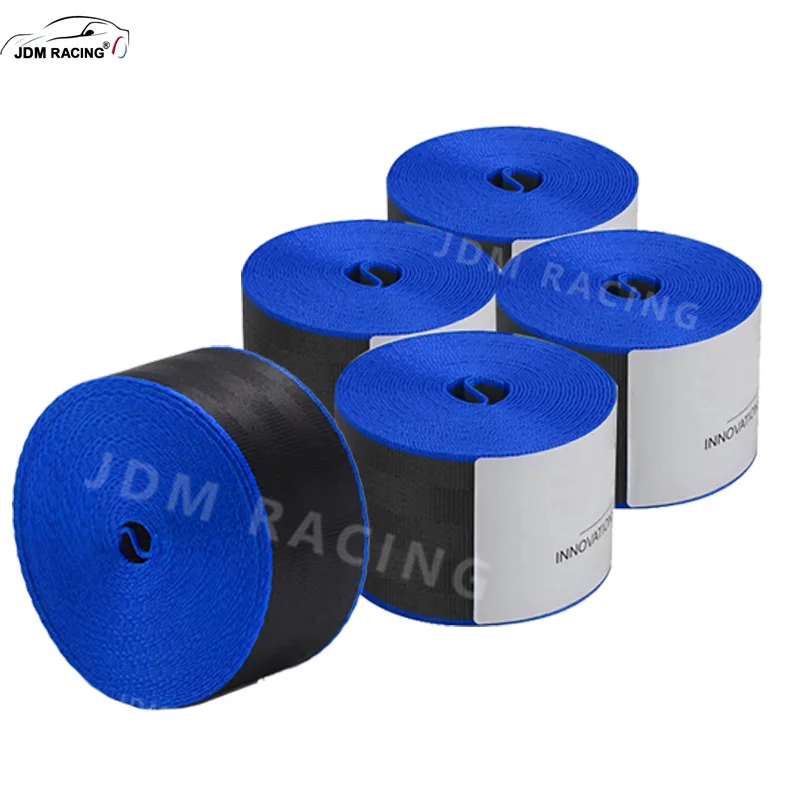 Universal 3,6 m Auto-stärkter Sicherheitsgurt Gurtband Stoff (5 Stück) – Bild 4