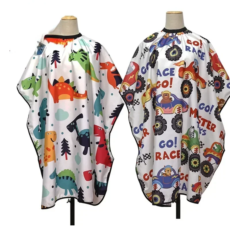 Kinder Cartoon Haarschnitt Friseur Cape Professionelle Haarschnitt Salon Barber Wrap Wasserdicht Schneiden