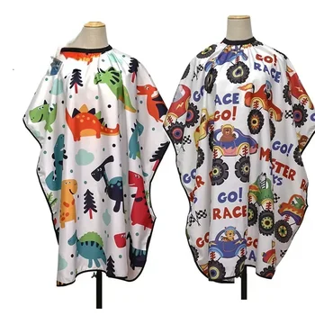Kinder Cartoon Haarschnitt Friseur Cape Professionelle Haarschnitt Salon Barber Wrap Wasserdicht Schneiden