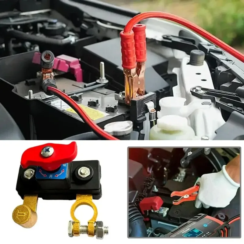 12V 24V Dual Spannung Batterie Master Cut Off Schalter Zink-legierung – Bild 2