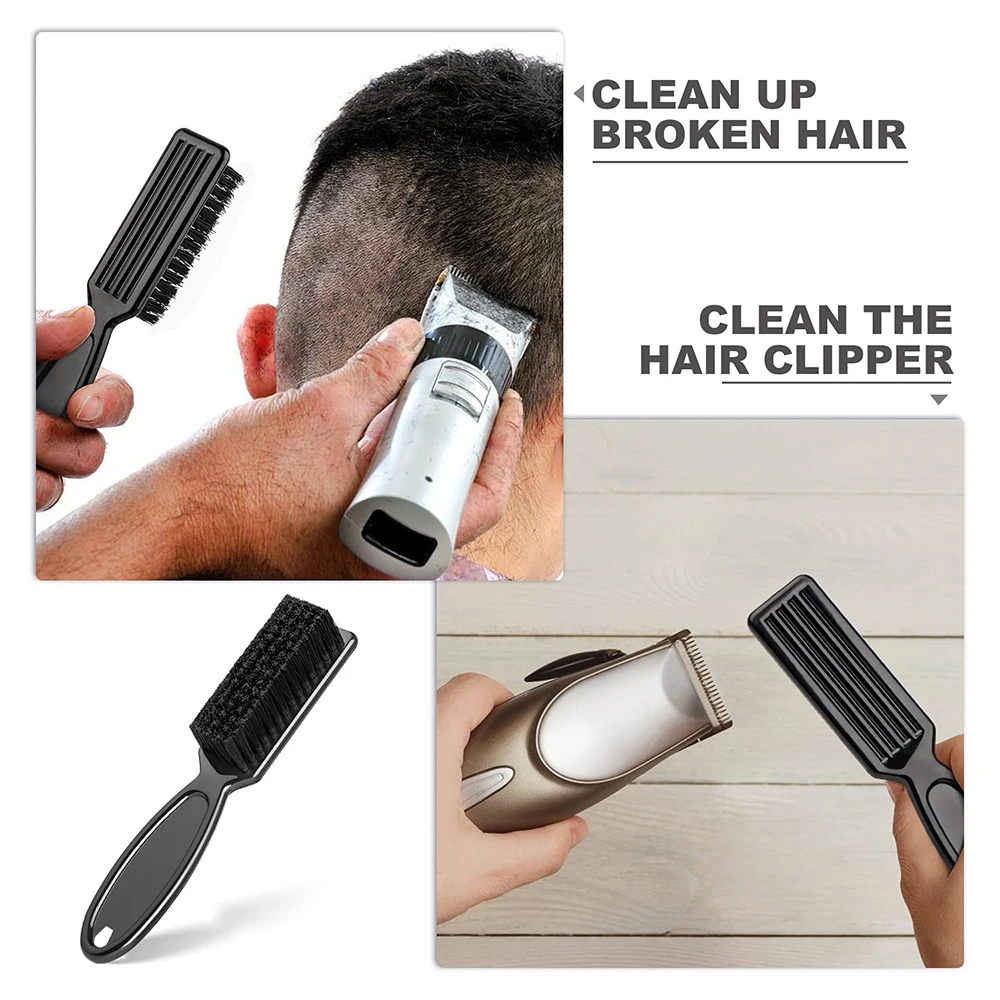 Barber Neck Duster Pinsel Sets Kunststoff Griff Friseur Weiche Haar – Bild 5