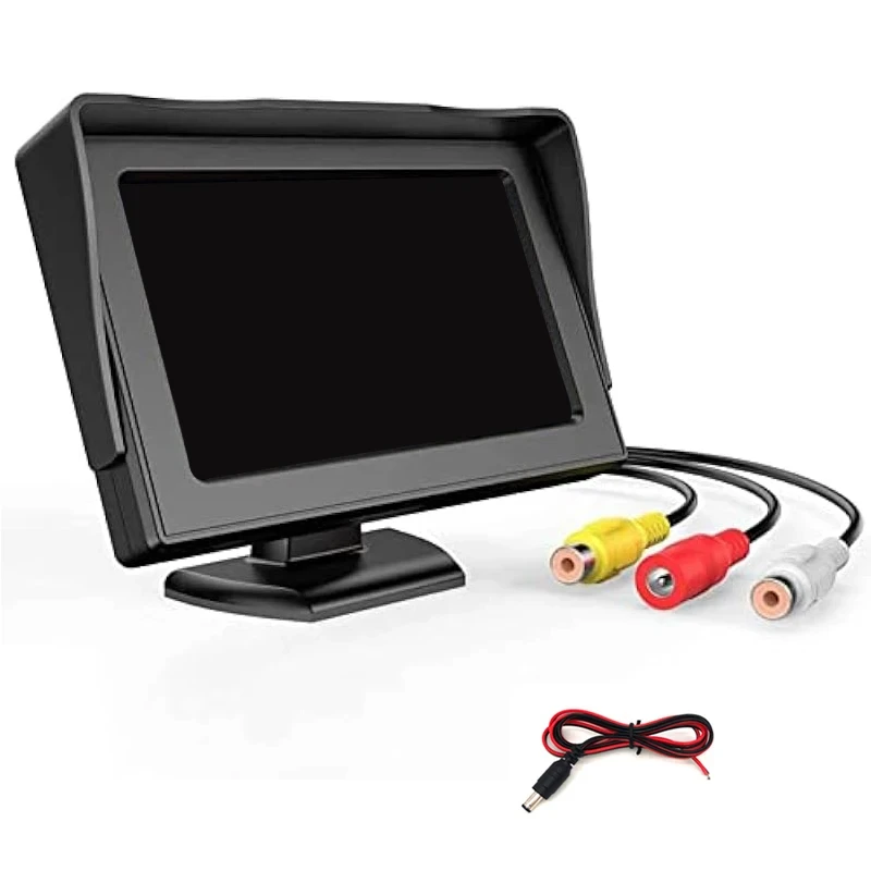 4,3-Zoll-Auto-Display, einfach zu installieren, hochauflösendes – Bild 4