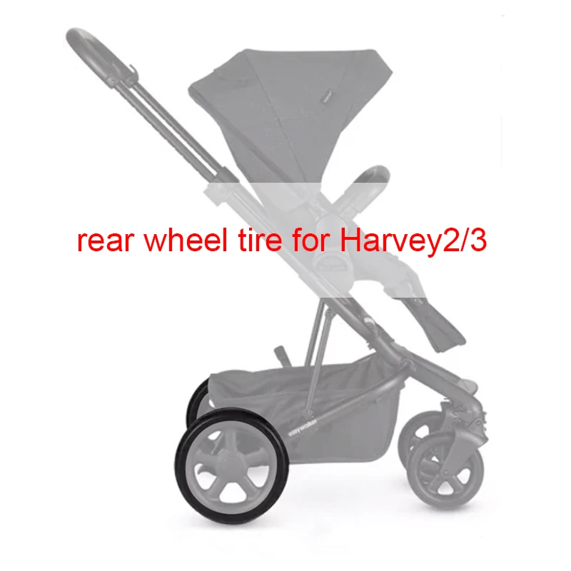 Reifenabdeckung für Easy Walker Harvey 2/3 Hinterrad, maßgefertigtes Buggy-Radgehäuse, PU, schlauchlos, DIY