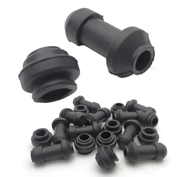 Motorrad Roller Bremse Obere Untere Pumpe Bremssattel Stoßdämpfer Hülse Staub Abdeckungen Disc Wasserdichte