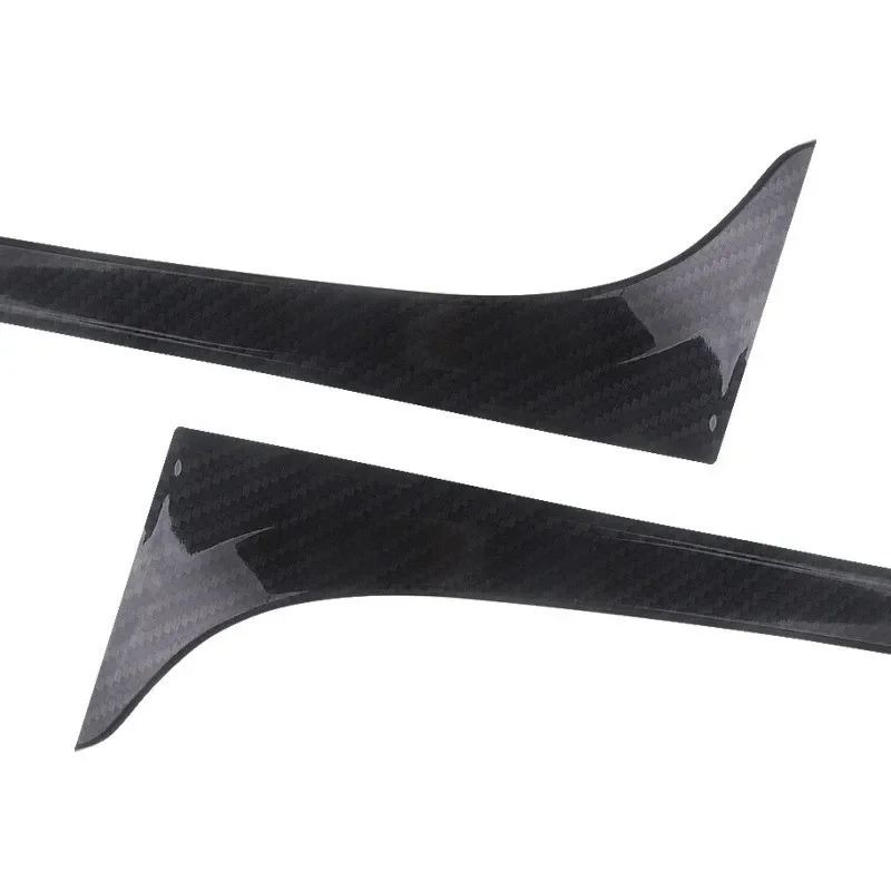 VW Golf 7 7,5 MK7 MK7,5 2014-2018 Glänzend Schwarz ABS (2 Stück) – Bild 6