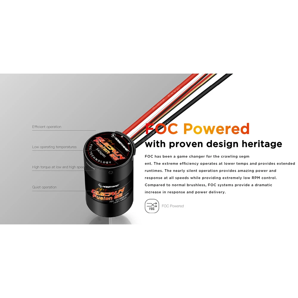 Hobby wing quicrun fusion se 40a 1800kv 1200kv kombinierter motor esc – Bild 6