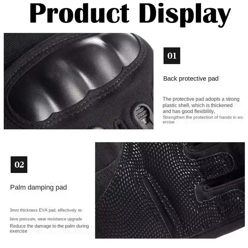 Outdoor-Sporthandschuhe, Fitness-Handschuhe, Bodybuilding, Training – Bild 6