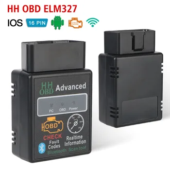 ELM327 OBD2 Interface Adapter Code Reader Auto Diagnose Werkzeug Auto Diagnose Scanner Bluetooth V2.1Detector