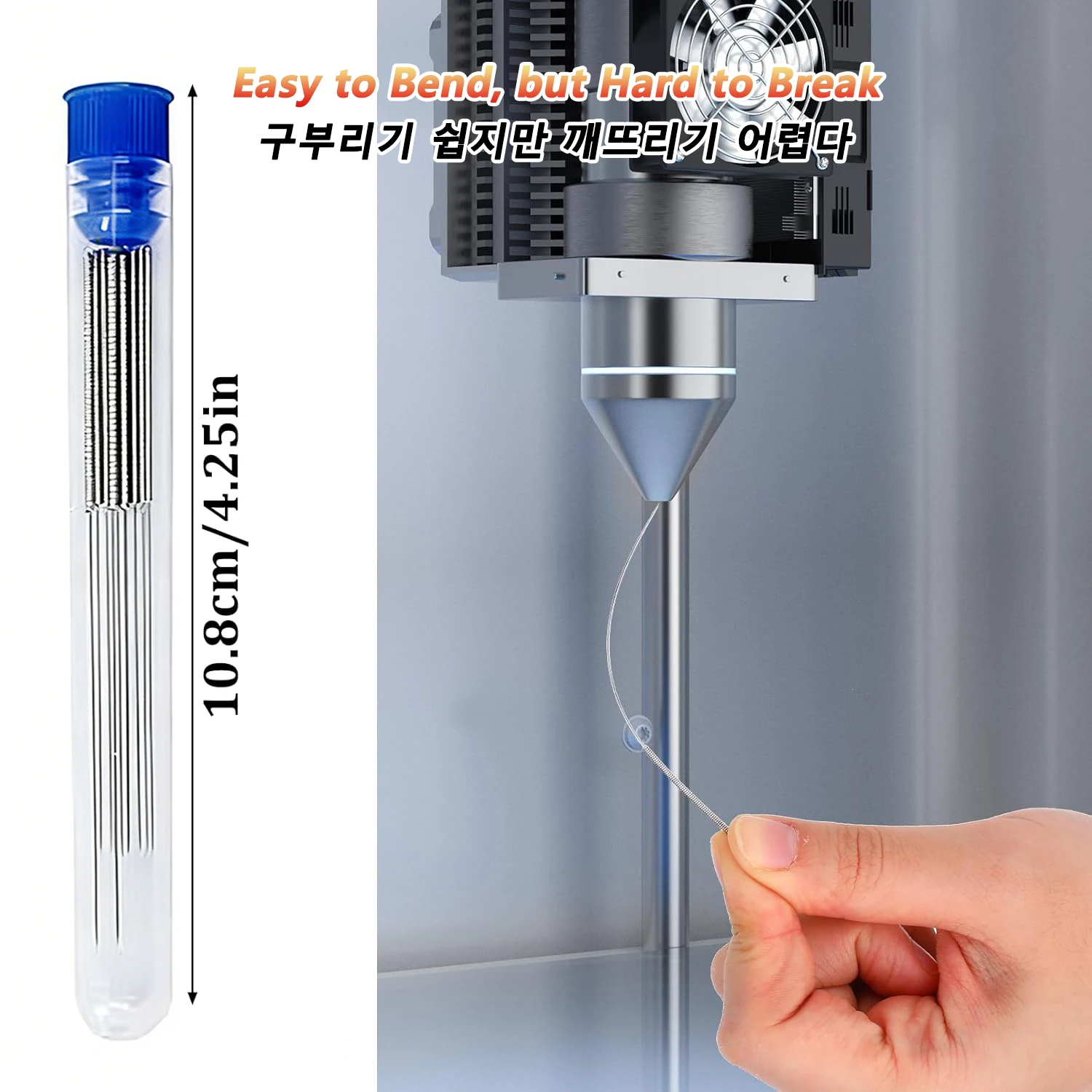 Auto-Windschutzscheiben-Düsenreinigungsset aus Edelstahl (10 Stück) – Bild 4