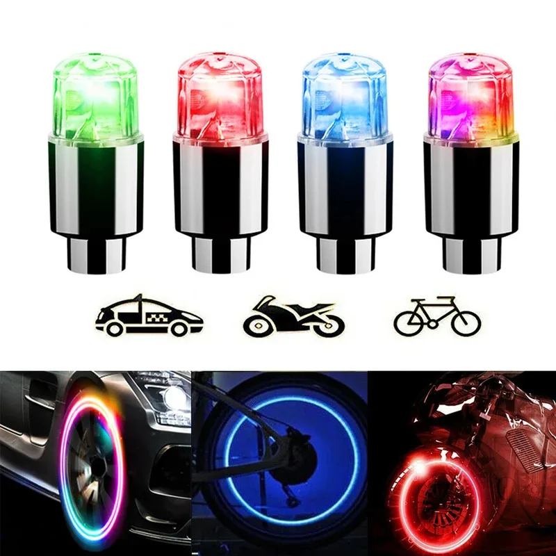 Reifen Ventil Kappe Lichter Langlebige Reifen Lichter Für Auto Luft – Bild 2