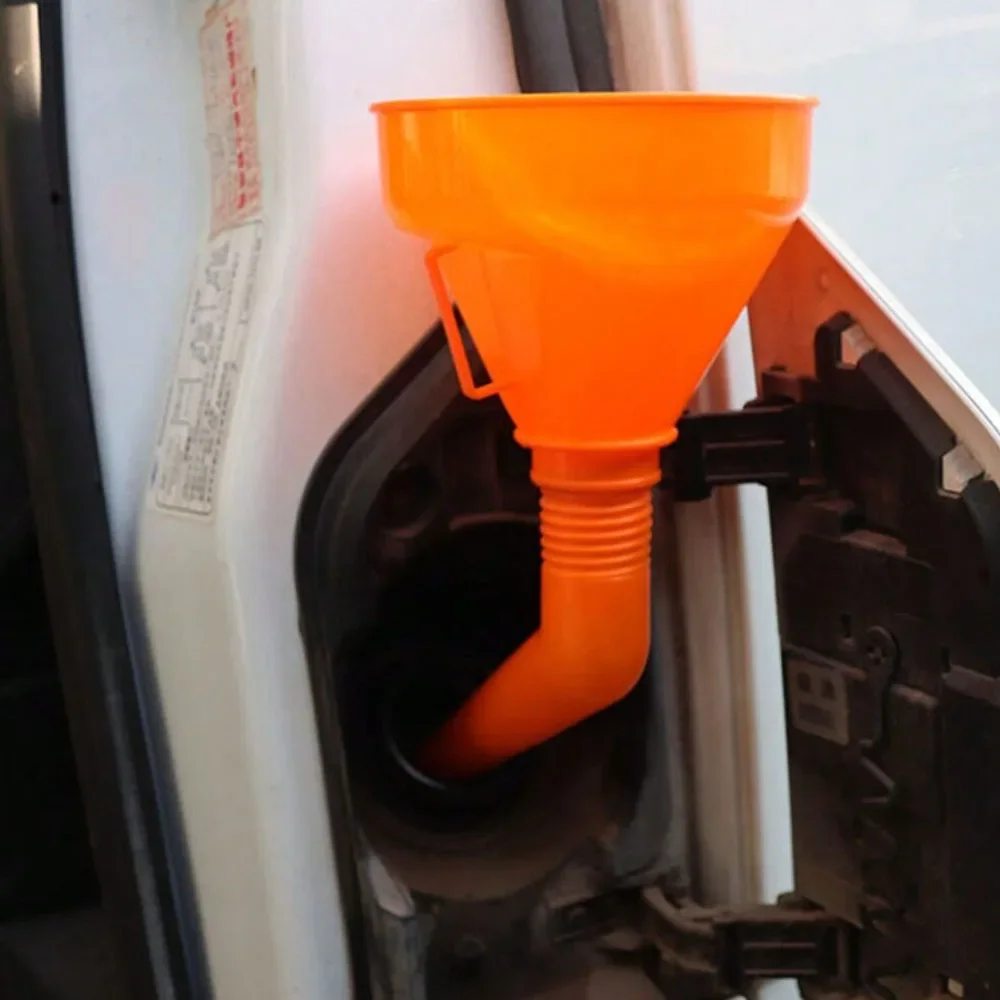Befülltrichter mit Filter für Motorrad-Motoröl, Langmundtrichter – Bild 3