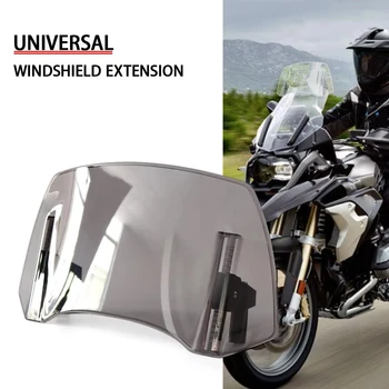 Motorrad Windschutzscheibe Verlängerung Universal für BMW R1200GS R1250GS F800GS LC Heighten Windschutzscheibe