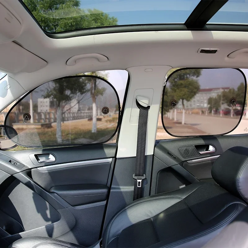 Auto Fenster Sonnenschutz Abdeckung Block für Kinder Auto (4 Stück) – Bild 6