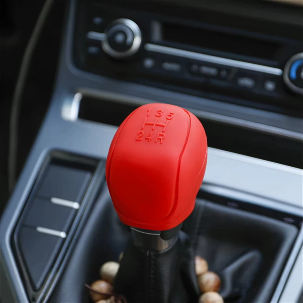 Auto-Silikon-Schaltknauf-Abdeckung Handbremsen-Rutschfester – Bild 4