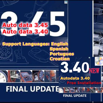 2026 Heißer Autodata 3.45 3.40 Auto-Reparatur-Diagnosesoftware Schaltpläne Daten Kfz-Reparaturausrüstung