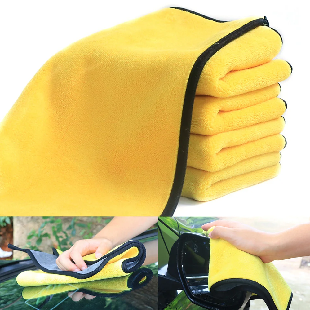 Mikrofaser Handtuch Auto Mikrofaser Tuch Waschen Handtuch Mikrofaser – Bild 2