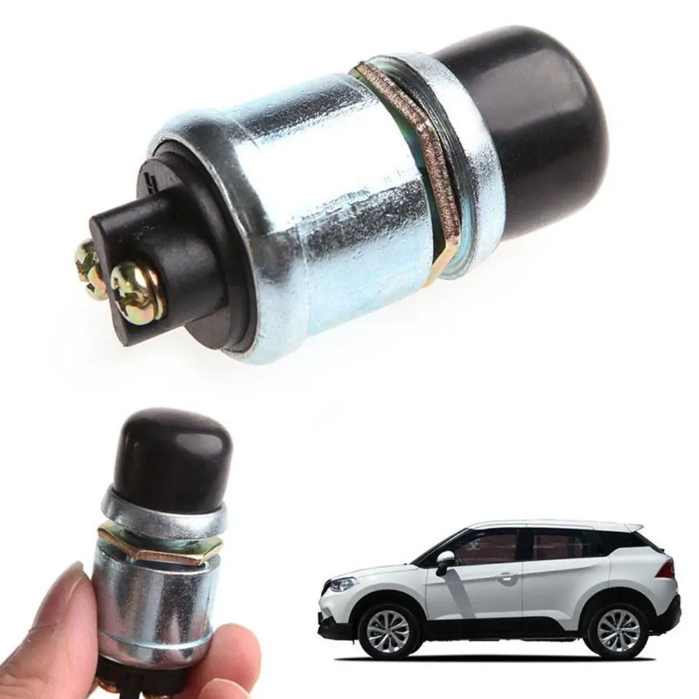 60A 12V DC Zündung Starter Schalter Lkw Motor Starten Wasserdicht Push-Boot Starter Horn Ersatz Taste Auto