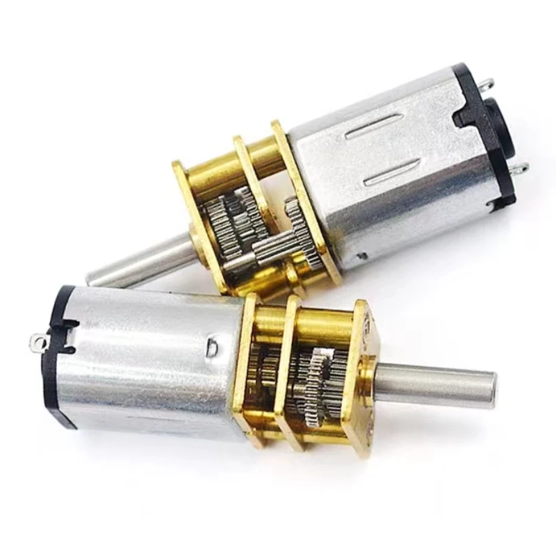 GA12-N20 DC 3V 6V 12V Mikro-Metallgetriebemotor Zahnradgetriebemotor 30RPM 50RPM 60RPM 100RPM 150RPM 200RPM