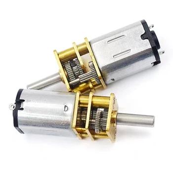 GA12-N20 DC 3V 6V 12V Mikro-Metallgetriebemotor Zahnradgetriebemotor 30RPM 50RPM 60RPM 100RPM 150RPM 200RPM