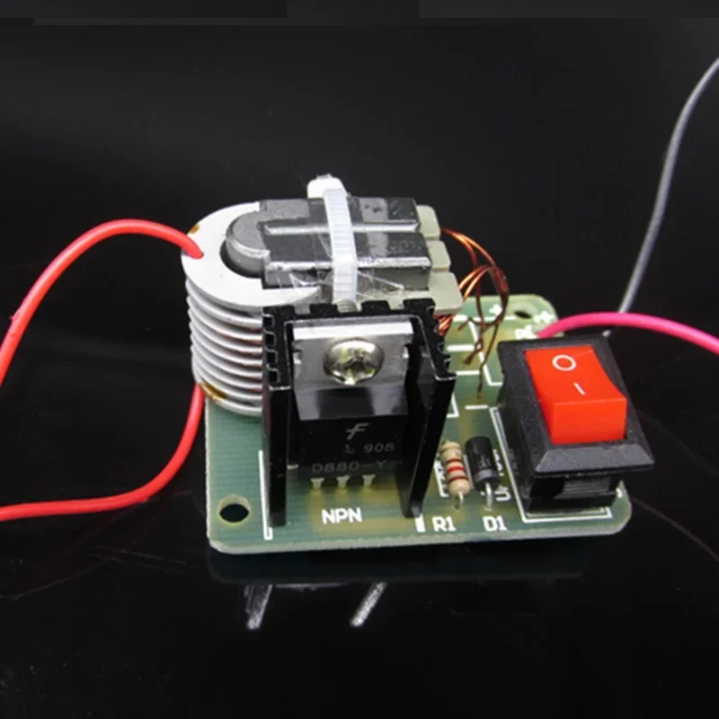 15KV Hohe Frequenz DC Hohe Spannung Arc Zündung Generator Inverter Boost-Step-Up 18650 DIY Kit U Core
