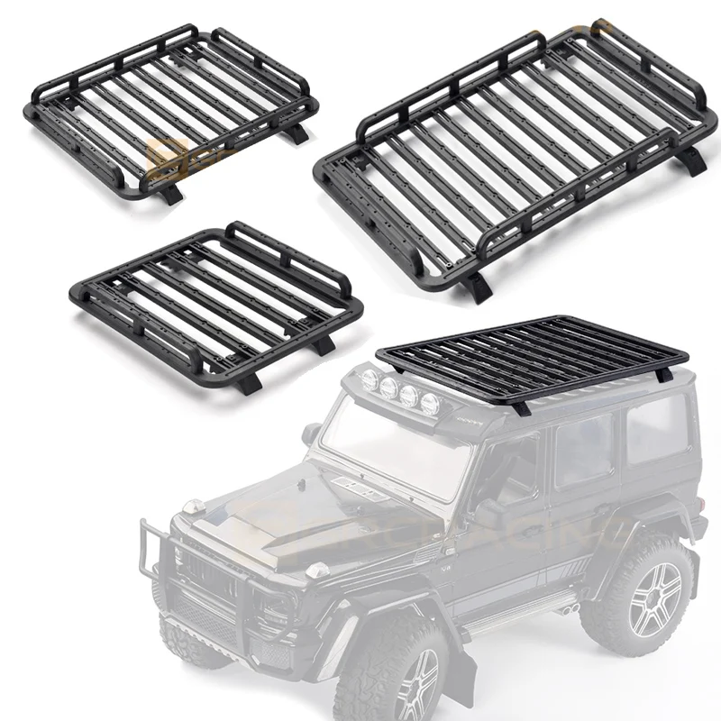 Dachgepäckträger für 1/10 RC Crawler Car Traxxas TRX4 Defender TRX6 AXIAL SCX10 II 90046 Diy Teile