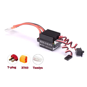 Bürstenmotor-Drehzahlregler 320A mit 2A BEC Bürsten-ESC für verschiedene RC-Auto-Modelle wie TRX, TRX4, TRX6