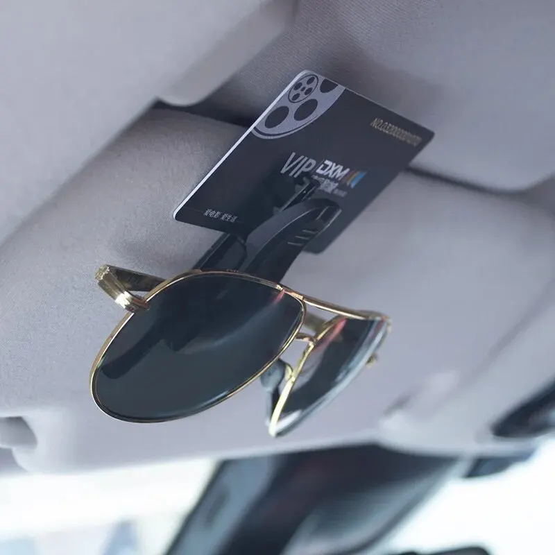 Universal Auto Auto Sonnenblende Gläser Box Sonnenbrille (2 Stück) – Bild 3