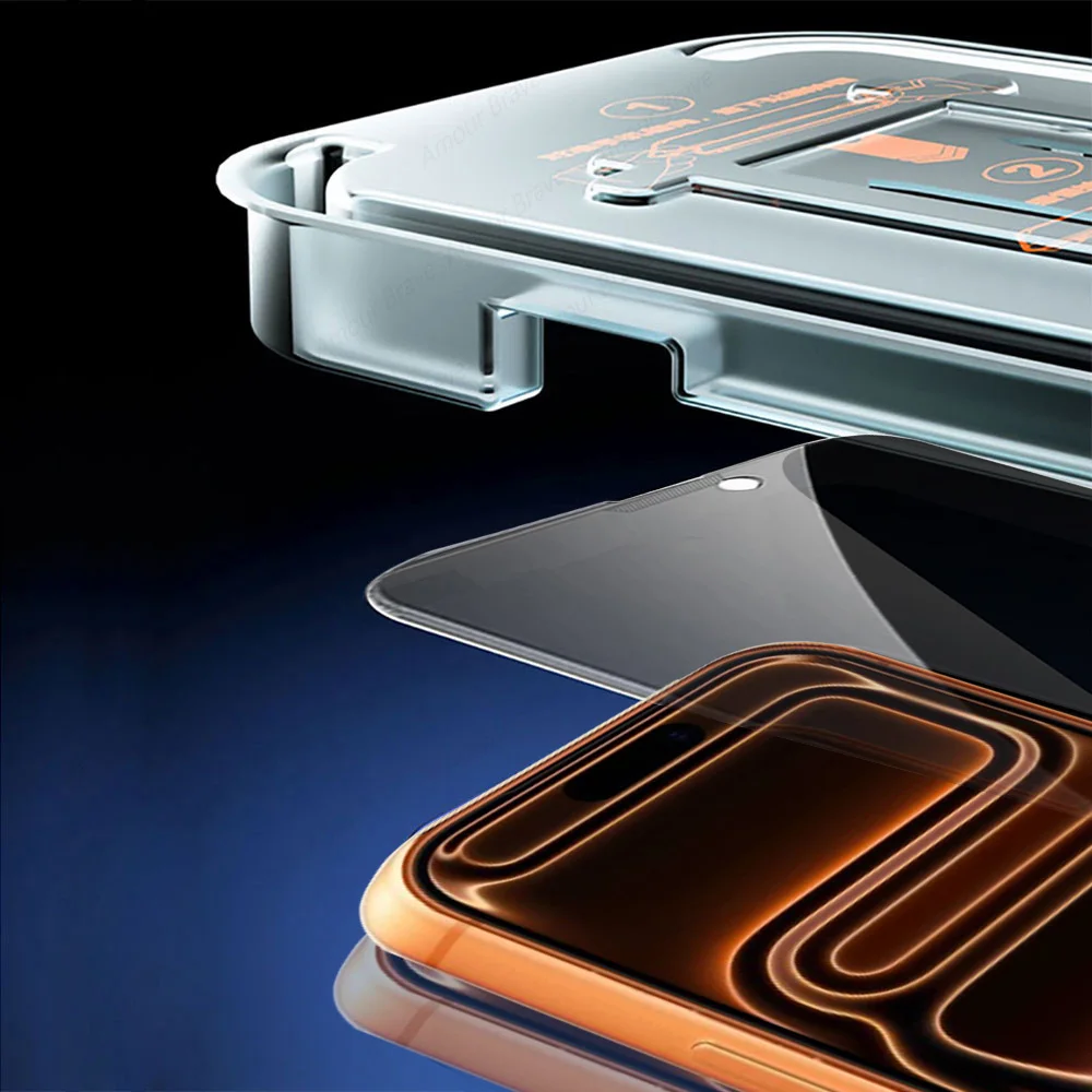 Sichtschutzfolie Displayschutzfolie für iPhone 17, 16, 15, 14, 13, 12 – Bild 5