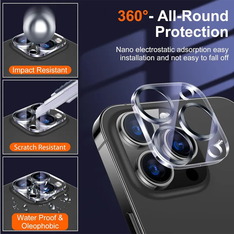 IPhone 16 17 18 15 14 pro Privatsphäre gehärtetes Glas sichtschutz – Bild 3