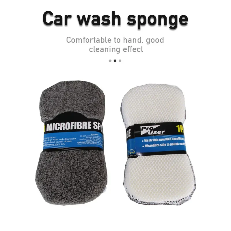 Auto wasch reinigungs kits Mikro faser tücher erröten (9 Stück) – Bild 5