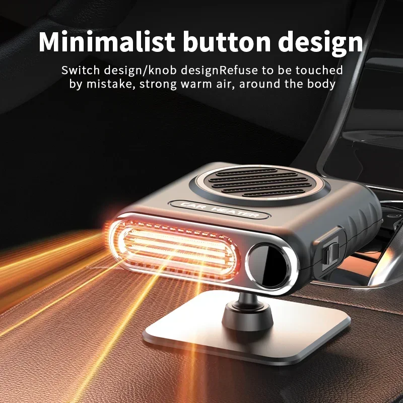 Display Temperatur Auto Heizung 12V/24V Tragbare Defogger Defroster – Bild 5